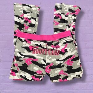 Camo Print Shorts - Pink and Gray